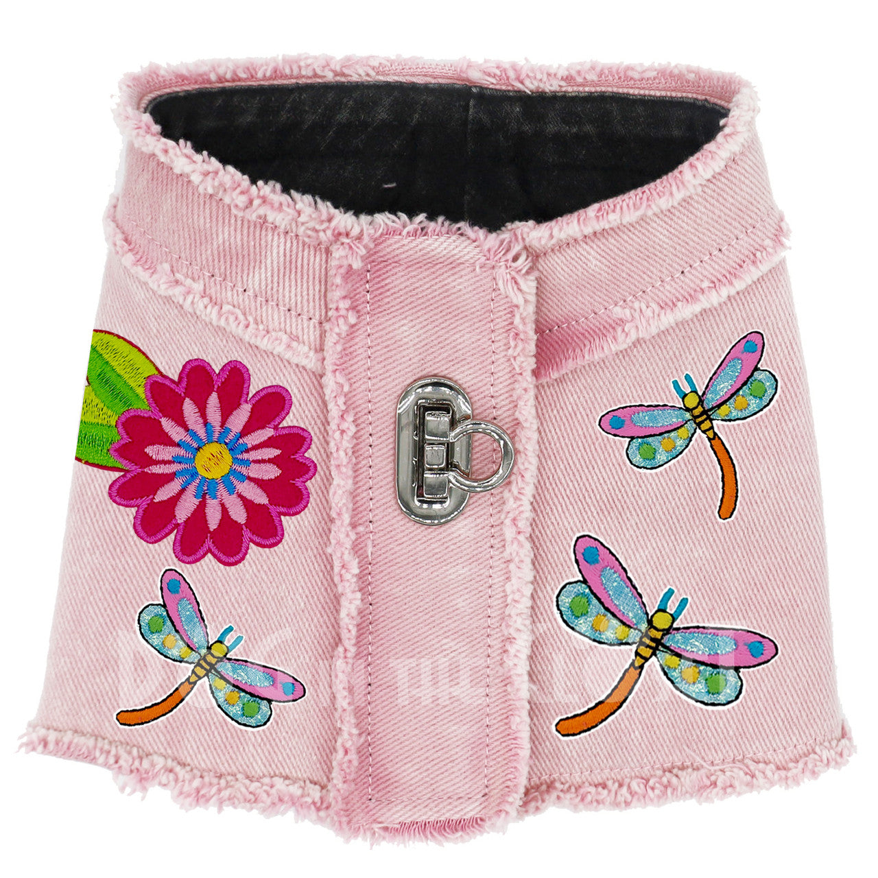 Dragonflies Denim Harness Vest