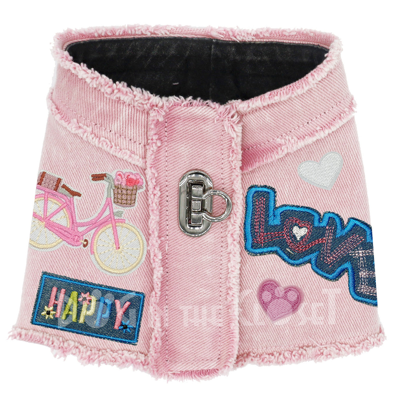 Bicycle Ride Denim Harness Vest