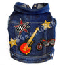 Rock Star Denim Dog Jacket