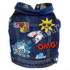 Shark Week Denim Dog Jacket