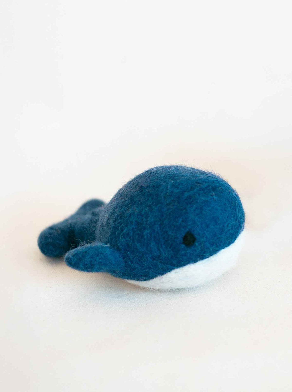 Whale Wool Dog Toy