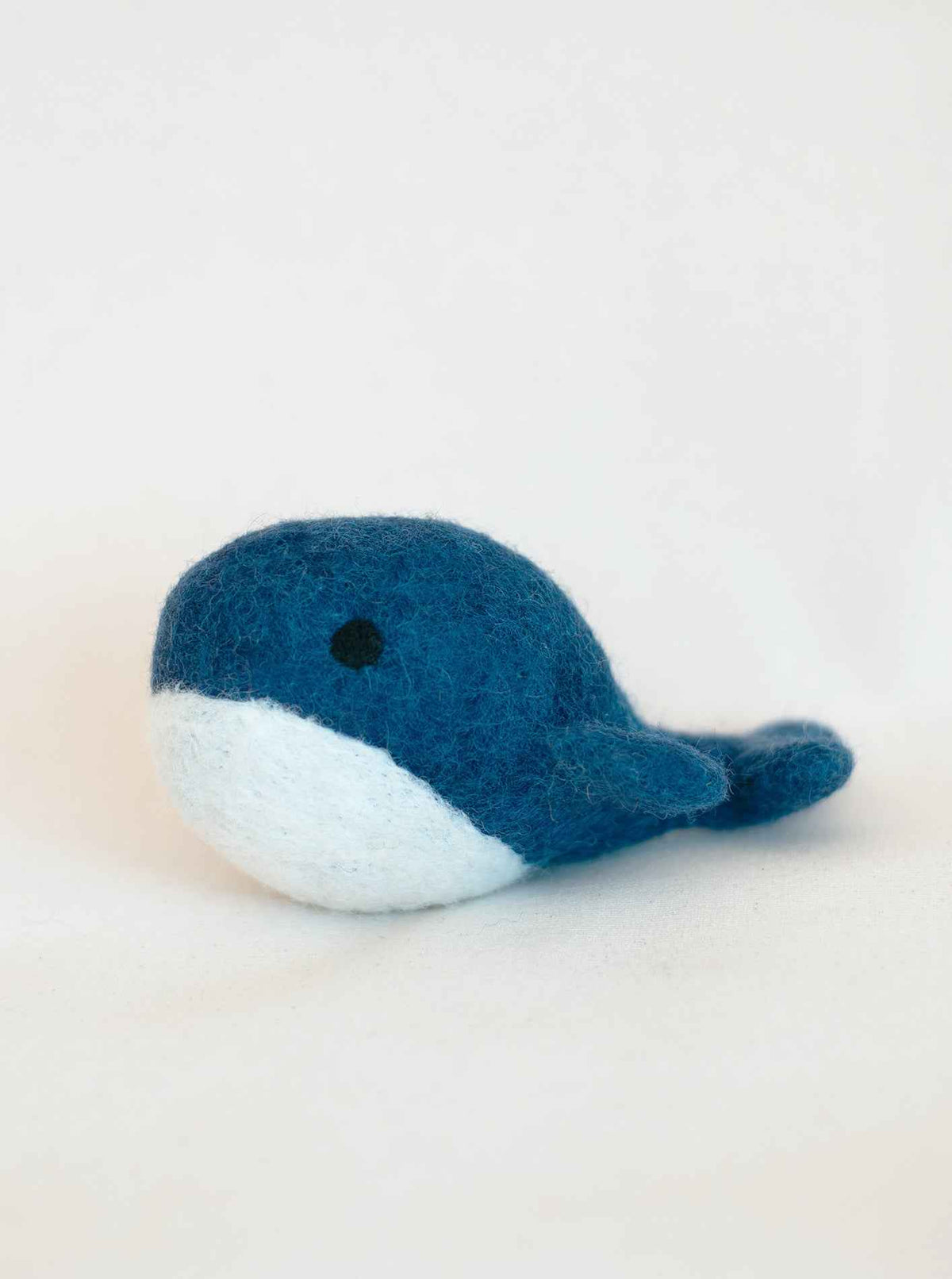Whale Wool Dog Toy
