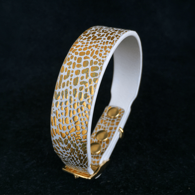 Bestia Balthazar Leather Puppy Collar