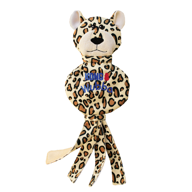 Kong Wubba No Stuff Cheetah Large - HT Animal Supply