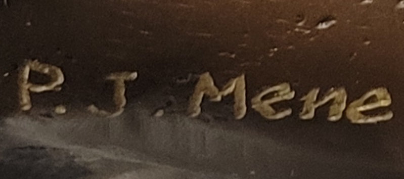 Bronze Metal Pig Sculpture Statue Figure on Marble Base Signed Art Decor Farm Animal