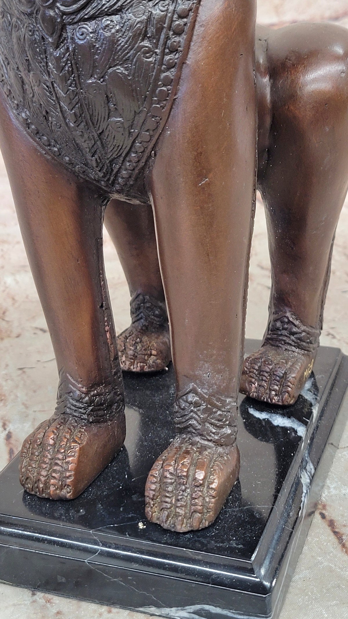 Bronze Foo Dog Guardian Statue – Oriental Protective Lion Sculpture