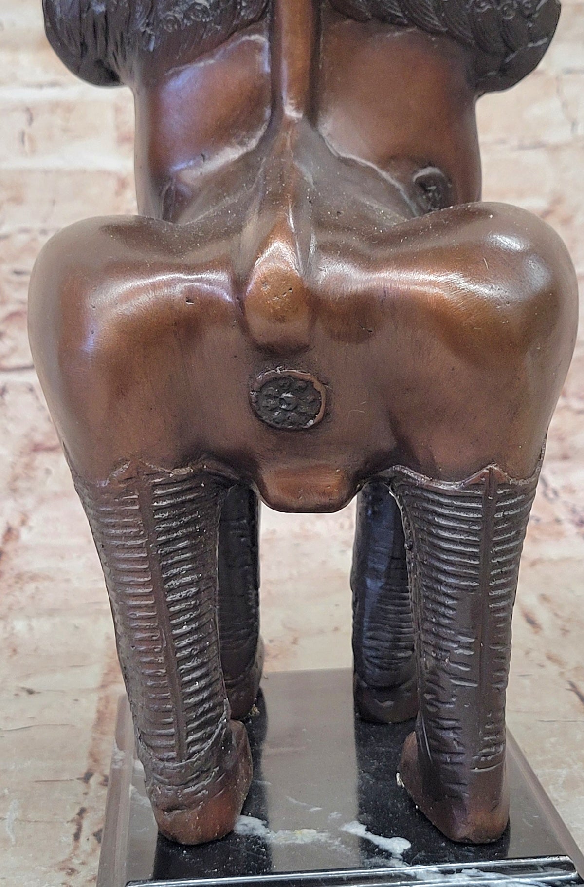 Bronze Foo Dog Guardian Statue – Oriental Protective Lion Sculpture