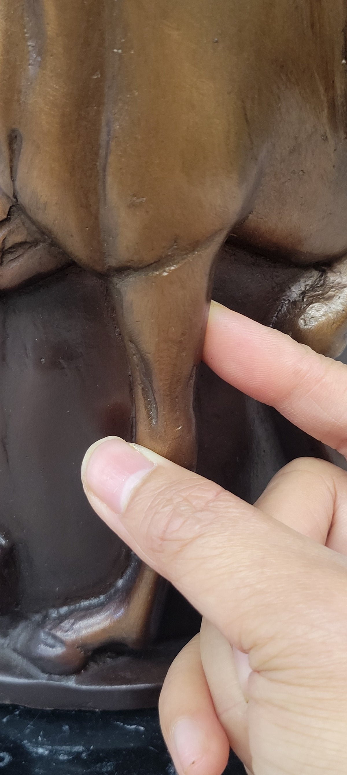 Bronze Horse Relief Sculpture Vase; Equestrian Art Urn with Horse Figures on Marble Base