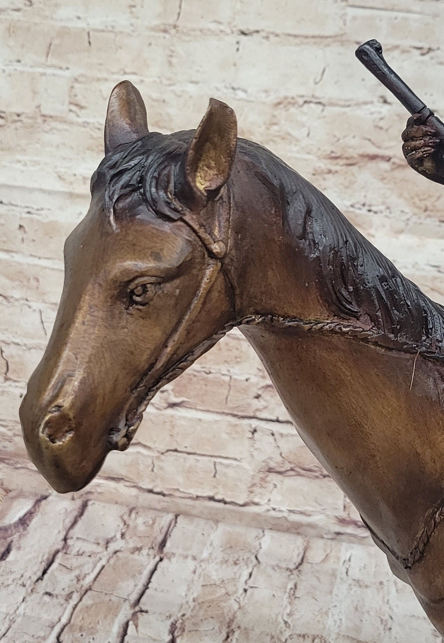 Frederic Remington PEACE Native American Indian on Horseback Bronze Sculpture Western