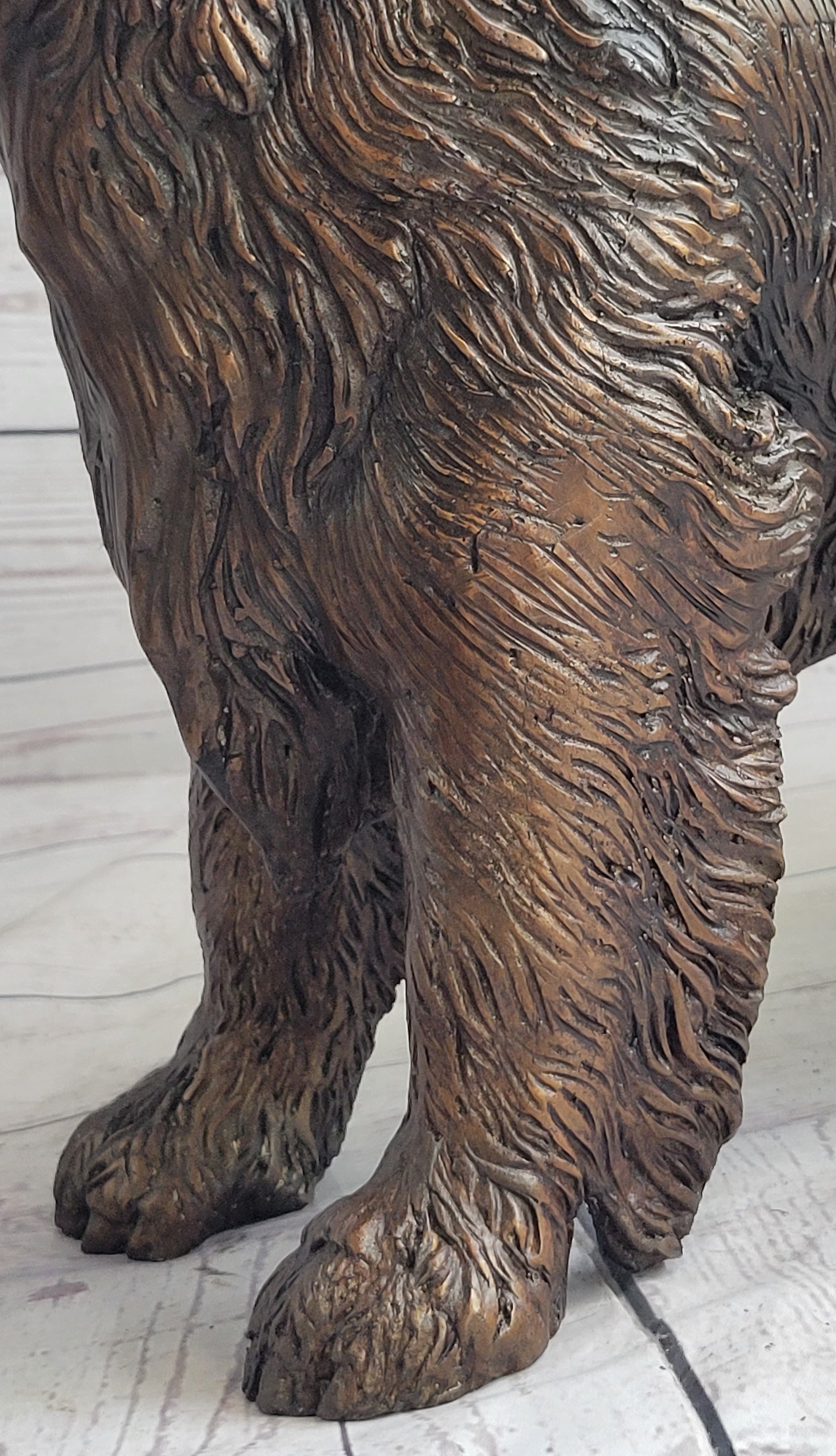 Golden Retriever Puppy Dog Bronze Metal Life Size Statue Sculpture 26" x 17"