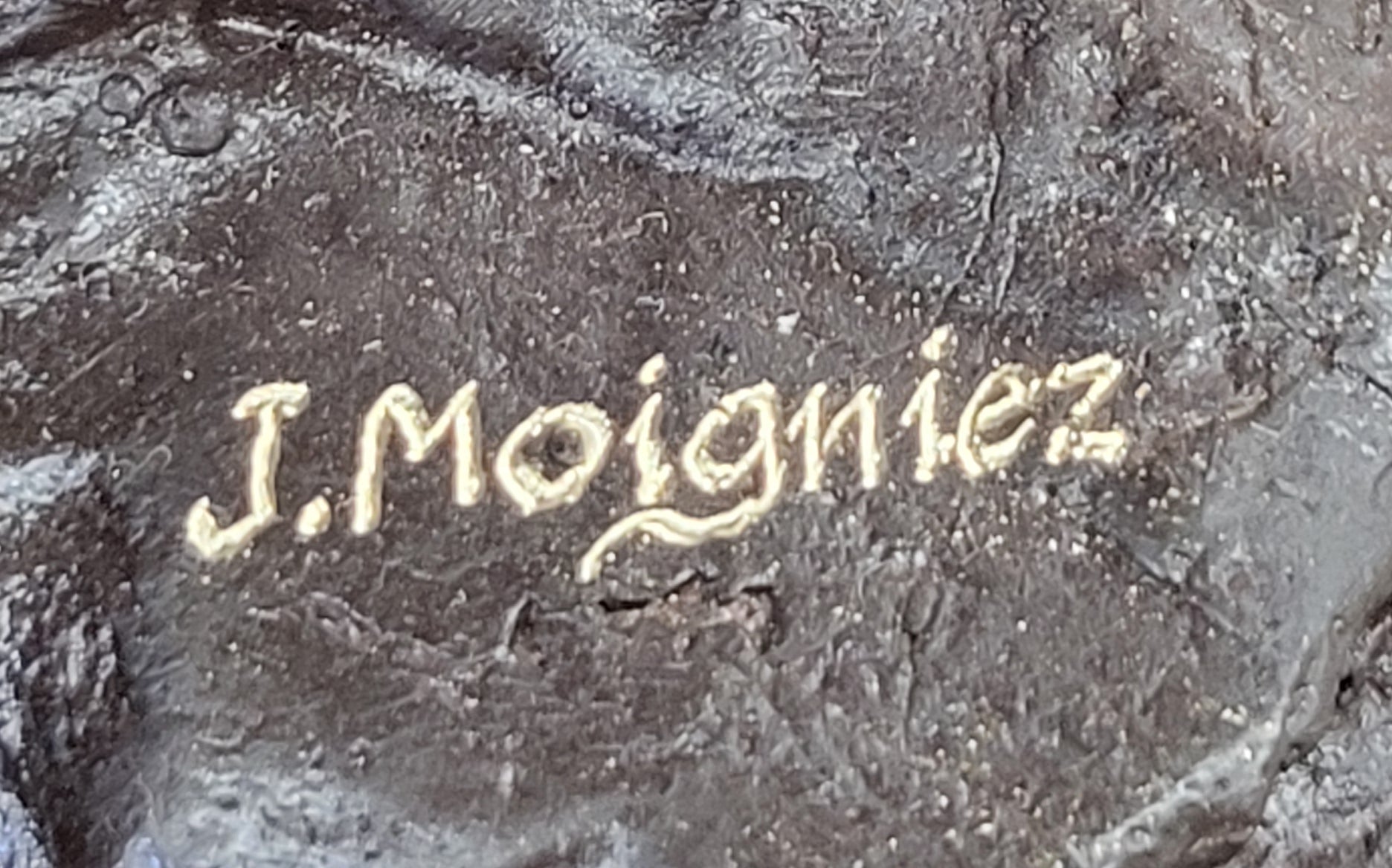 Two Tone American Bald Eagle Bronze Statue Sculpture Figure Marble Base 18" x 9"