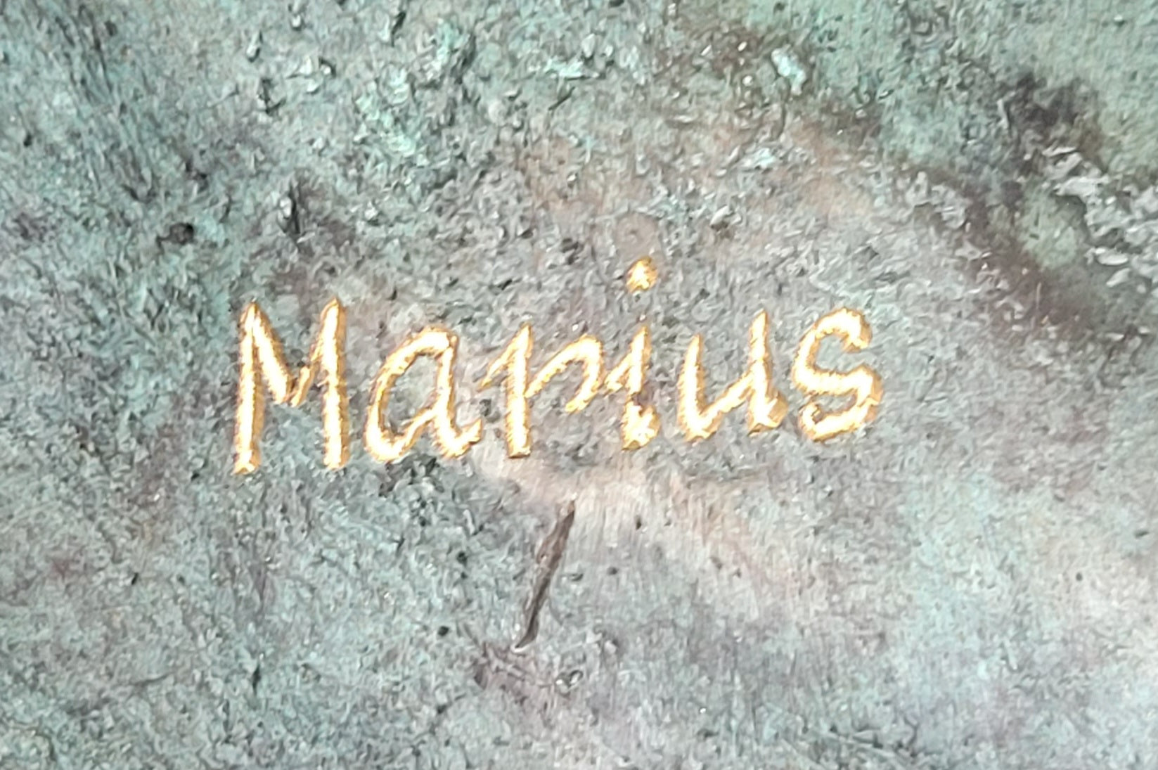 4 Fish Jumping Out of Water Bronze Metal Statue Sculpture Marine Decor 25" x 18"