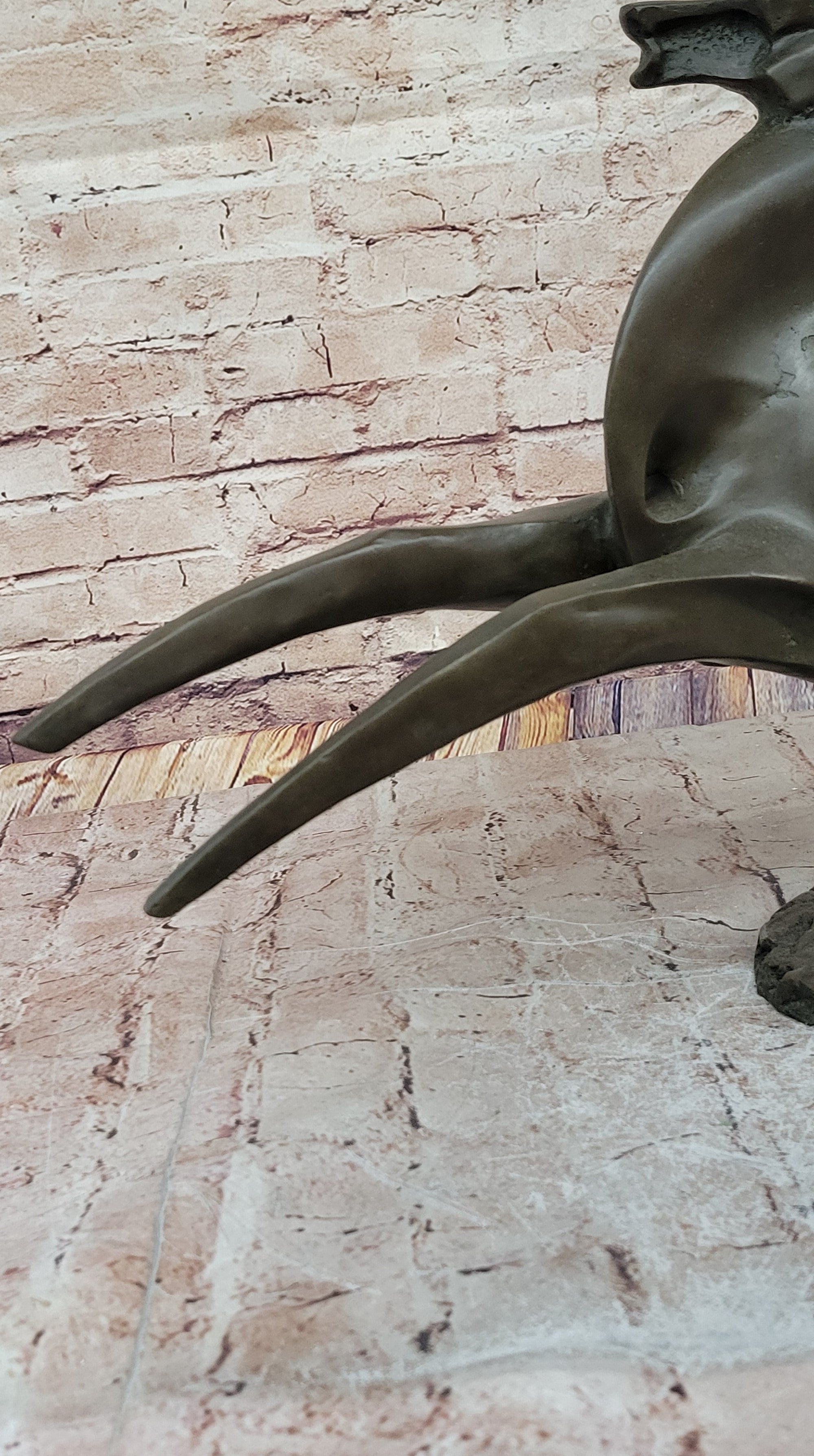 Abstract Bronze Stallion; Modern Equine Sculpture for Contemporary Dcor