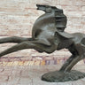 Abstract Bronze Stallion; Modern Equine Sculpture for Contemporary Décor