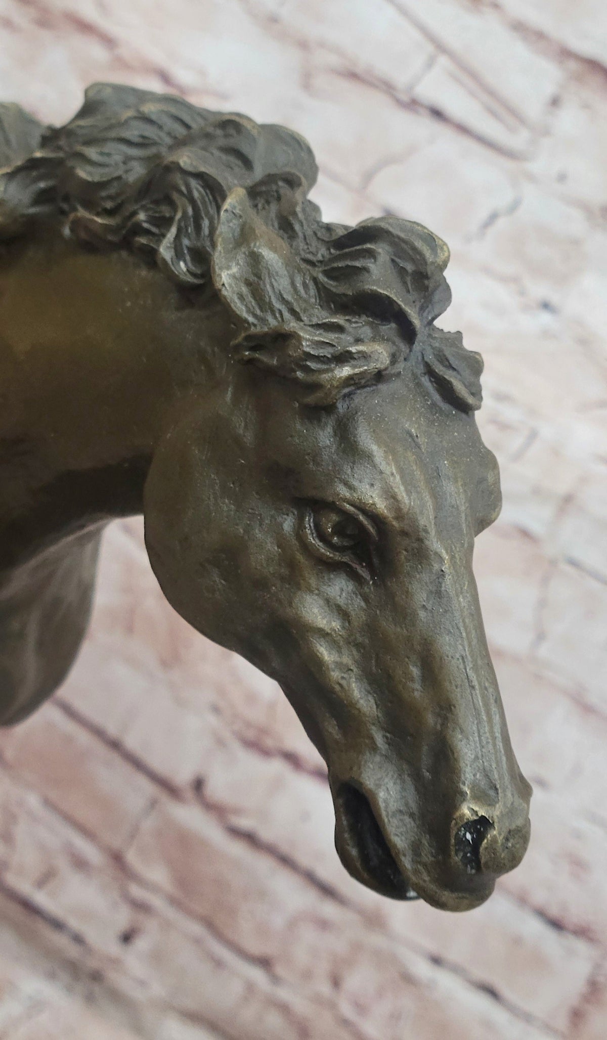 Bronze Running Horse Sculpture Galloping Stallion Statue