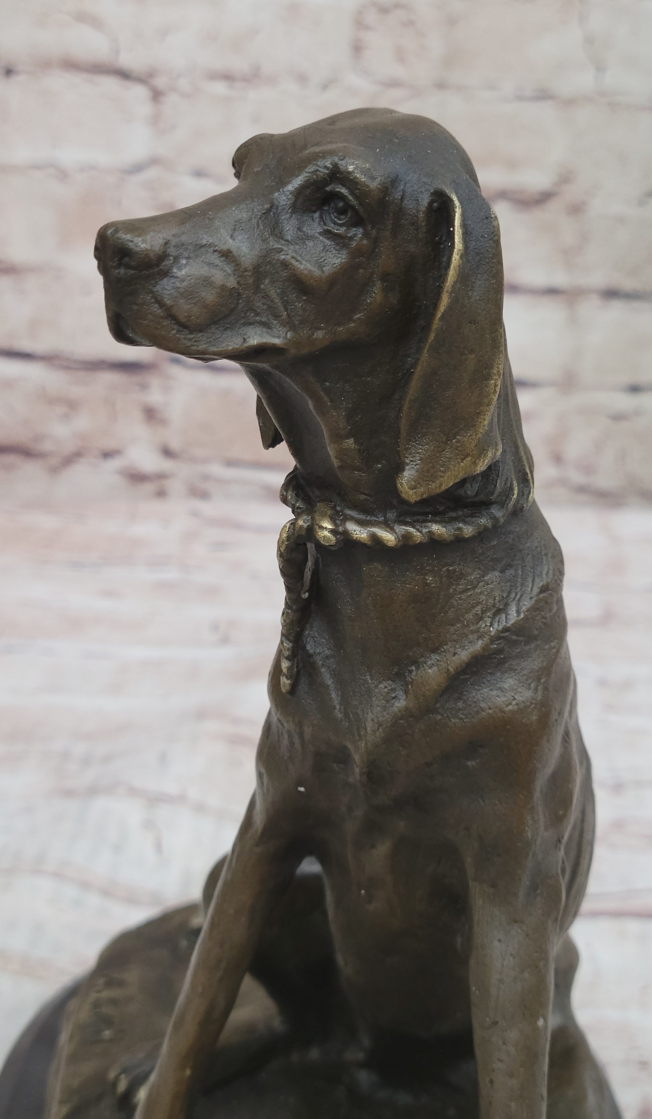 Labrador Retriever Lab Hunting Trials Trophy Water Gun Dog Duck Bronze Statue