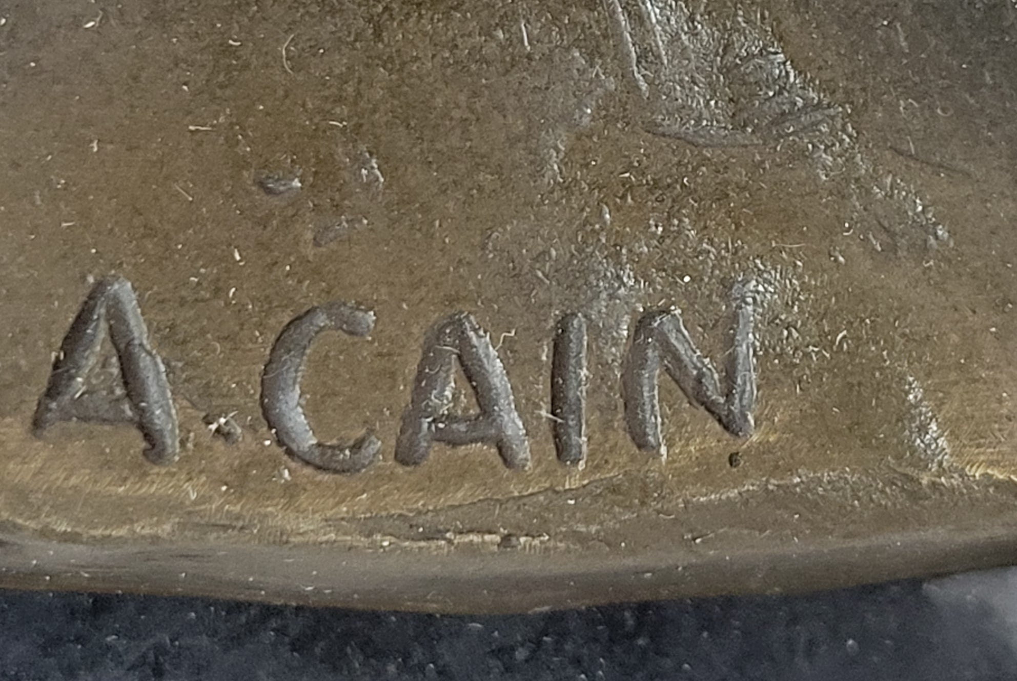 Service Dogs Hunting Hound Retriever Dog Hot Cast Bronze Sculpture Statue Decor