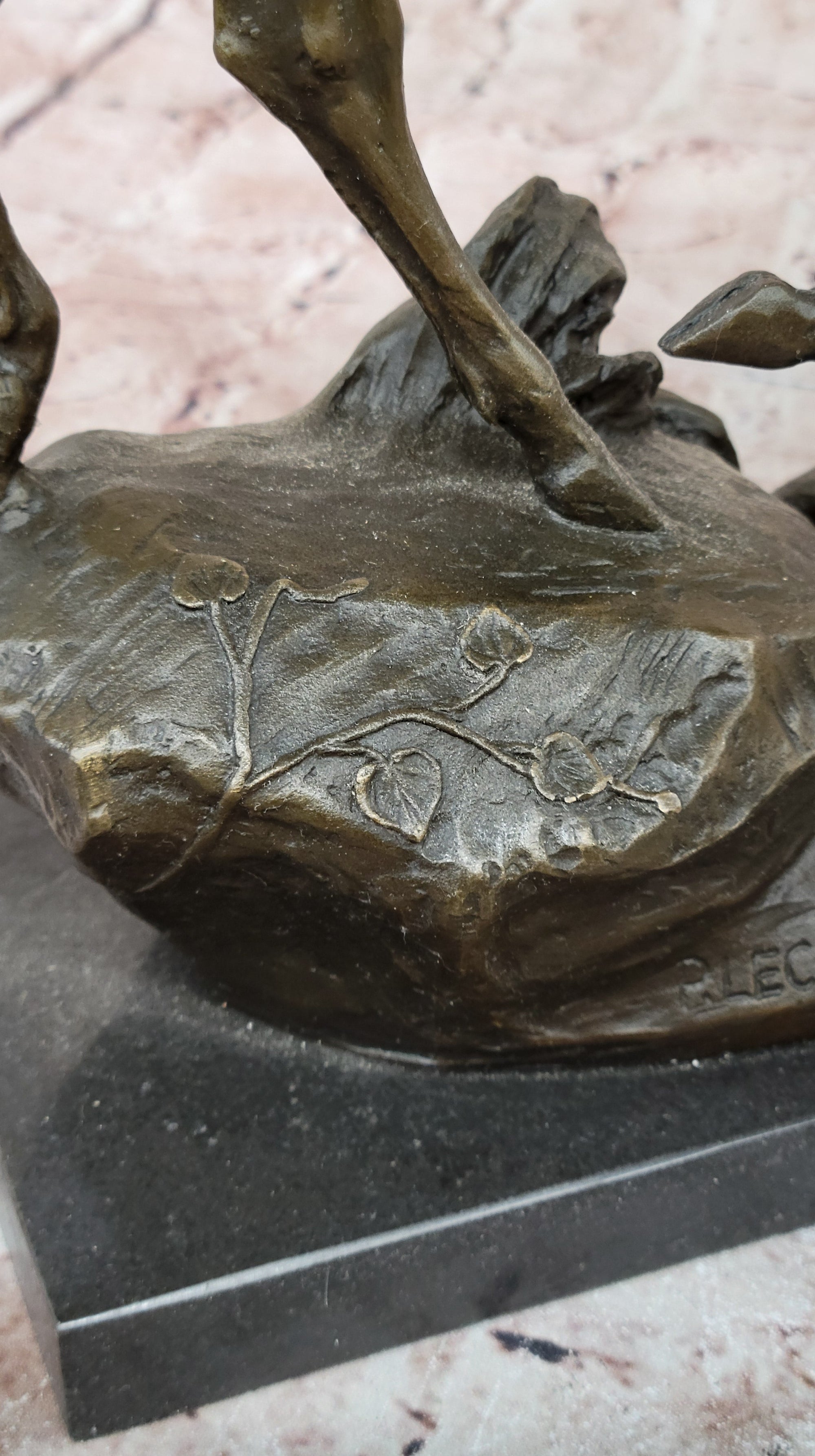 Milo "Stag by Lecourtier" Reproduction; Majestic Deer Bronze Sculpture