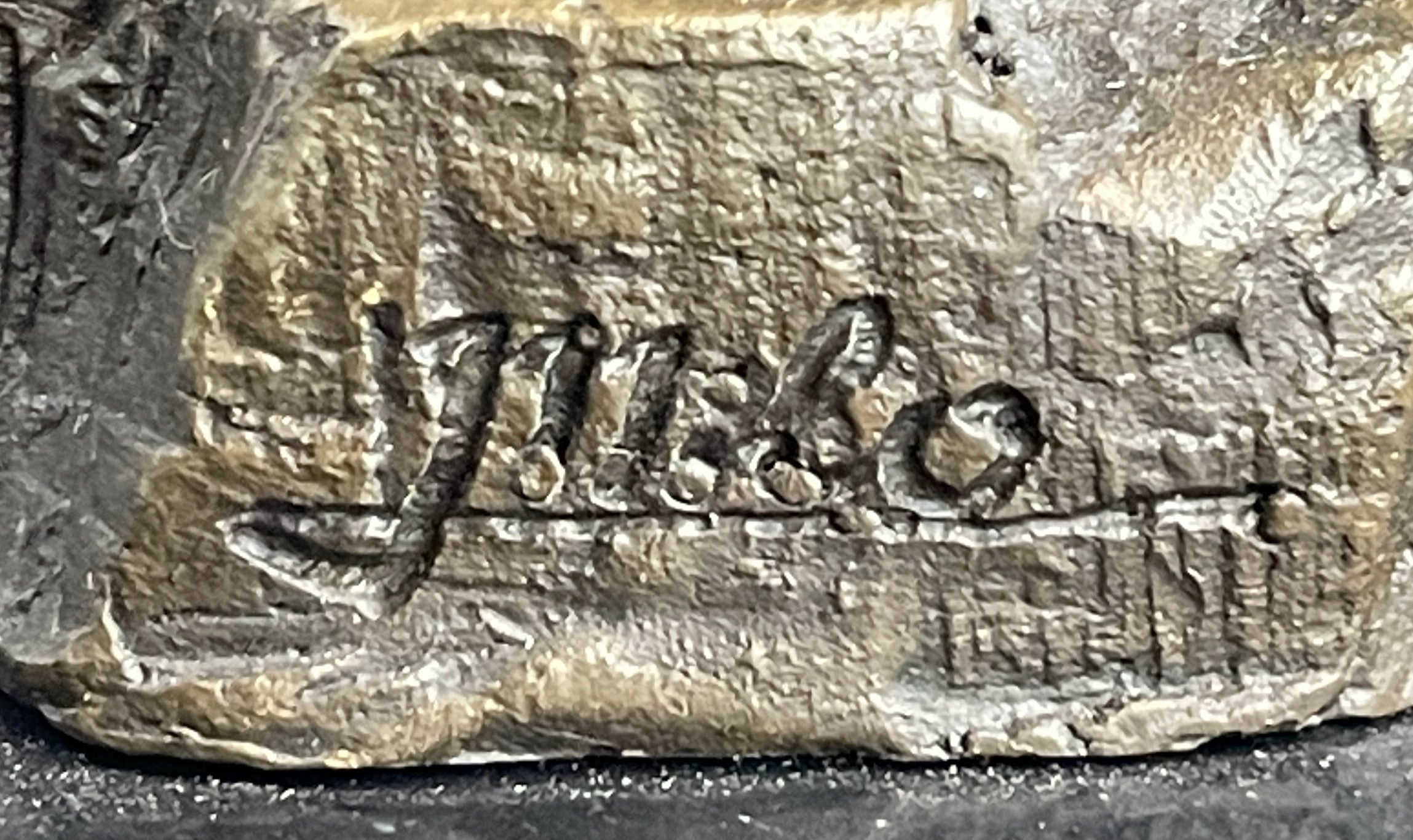 Panther Cougar Mountain Lion Cat Leaping Pouncing Down Bronze Sculpture Statue Art