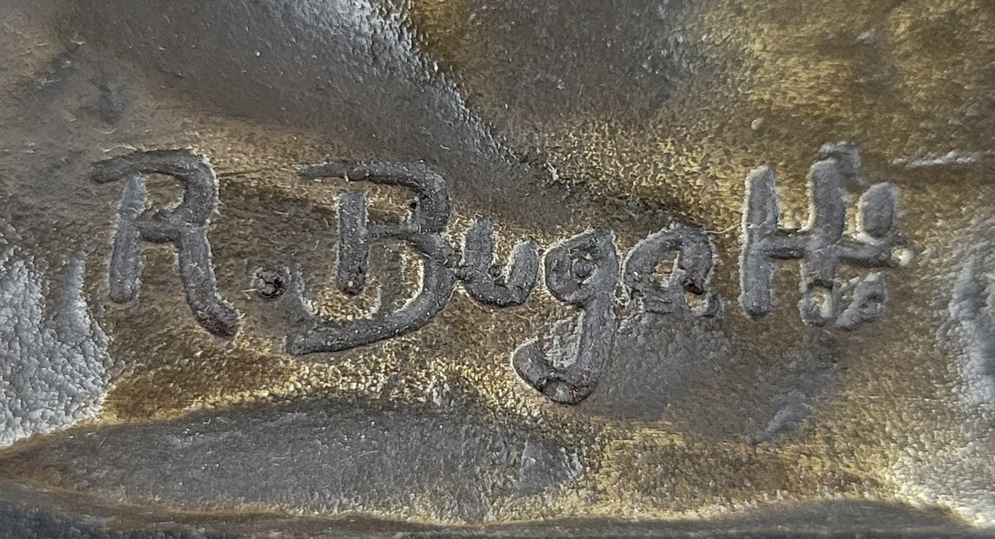 Deer Buck Elk and Doe Fawn Caribou Reindeer Bronze Statue Sculpture Marble Base 11" x 13"