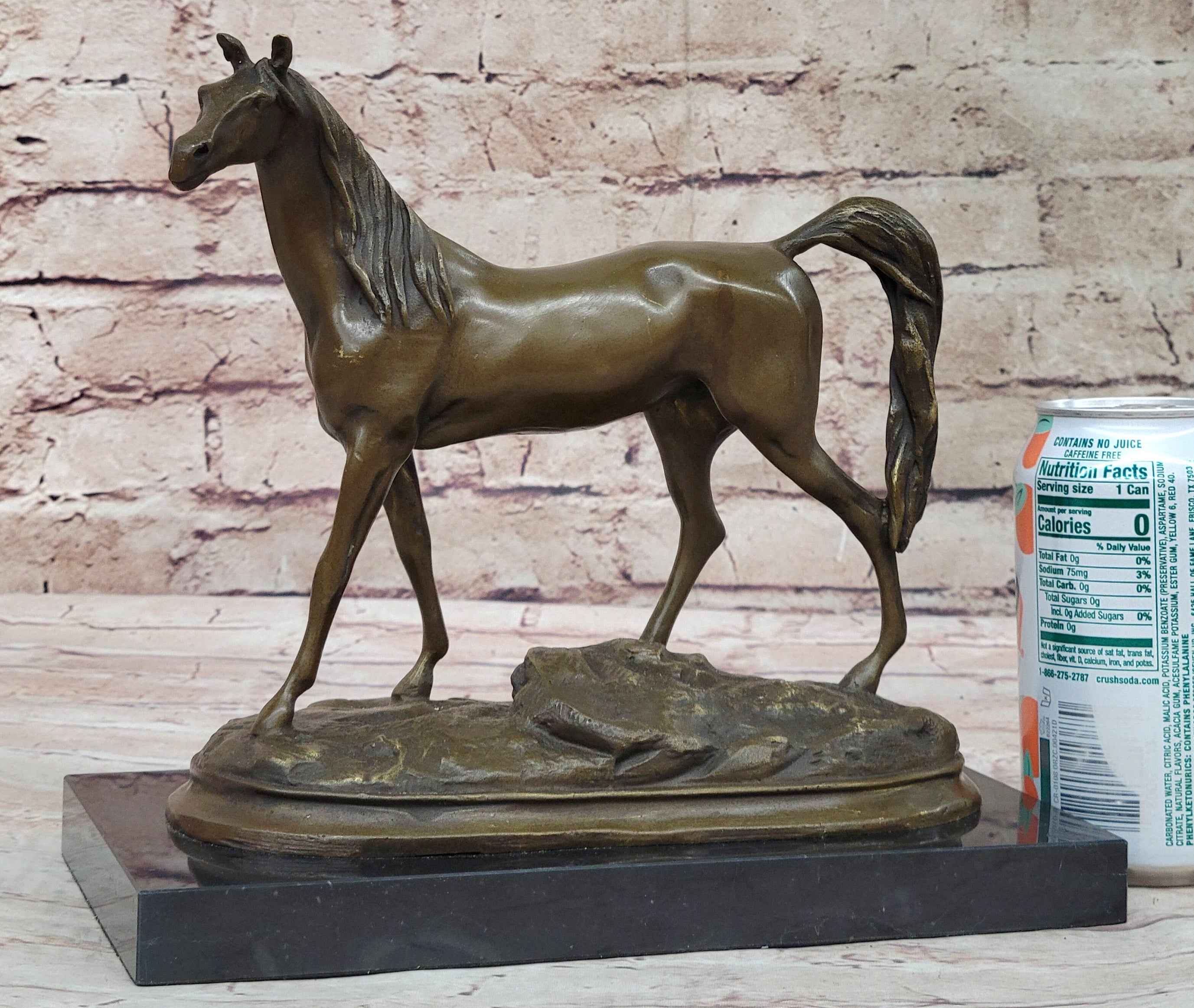 Bronze Horse Sculpture – Elegant Standing Equestrian Art Statue
