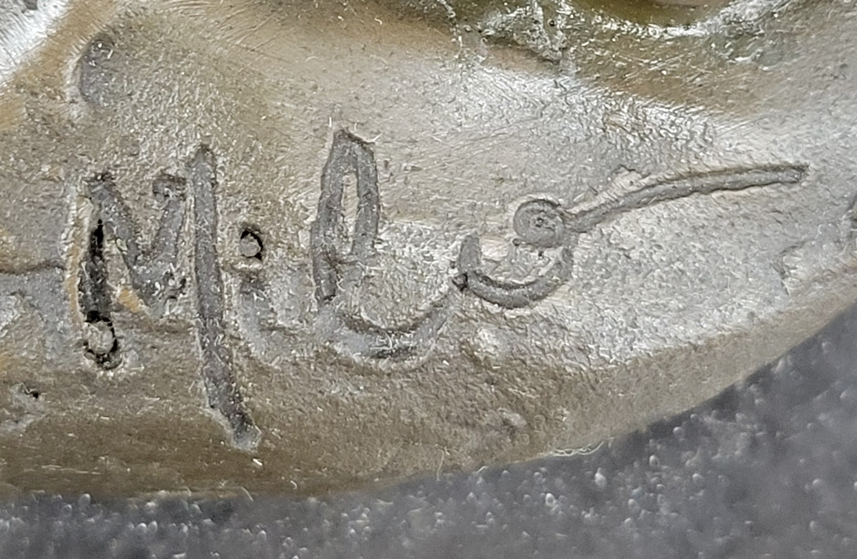 Rhinoceros Rhino Safari Wildlife Bronze Sculpture Statue Original Signed Art