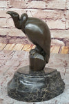 Hot Cast Bronze Abstract Modern Art Vulture Bird Sculpture Statue Figure
