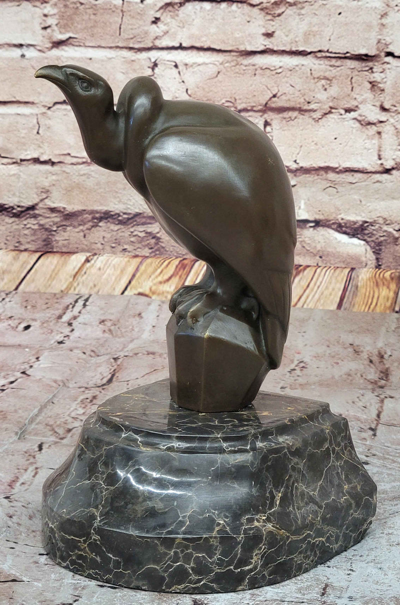 Hot Cast Bronze Abstract Modern Art Vulture Bird Sculpture Statue Figure
