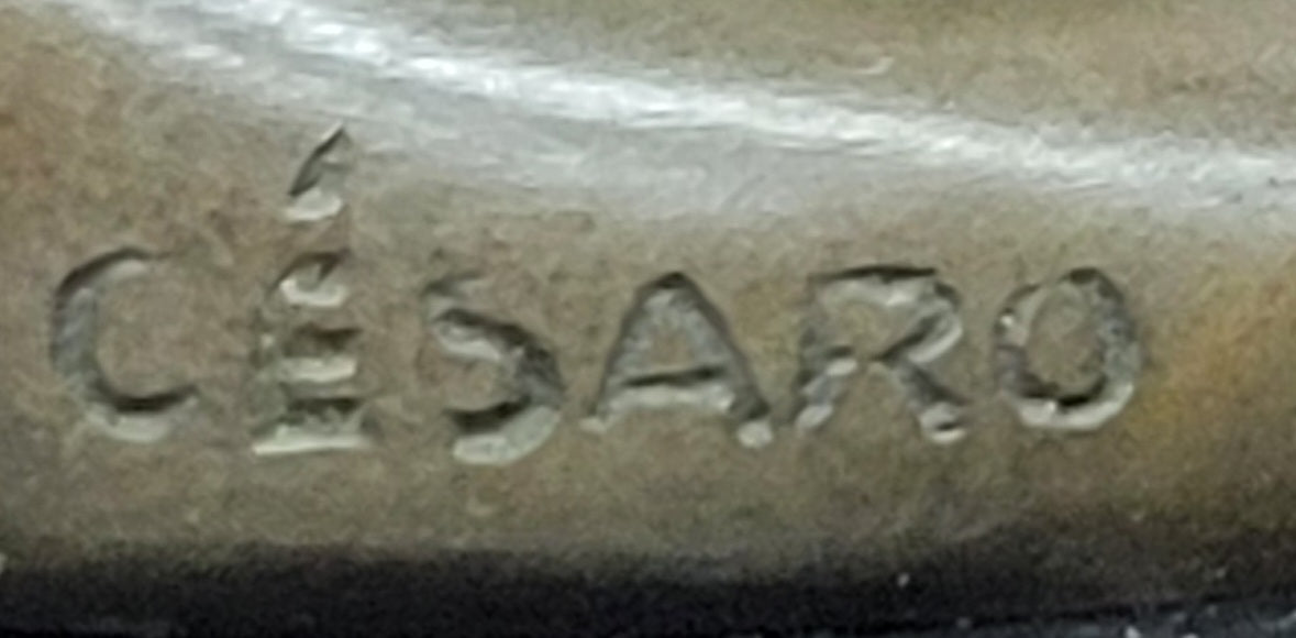 Panther Puma Cougar Cat Bronze Sculpture Statue Figure on Marble Base