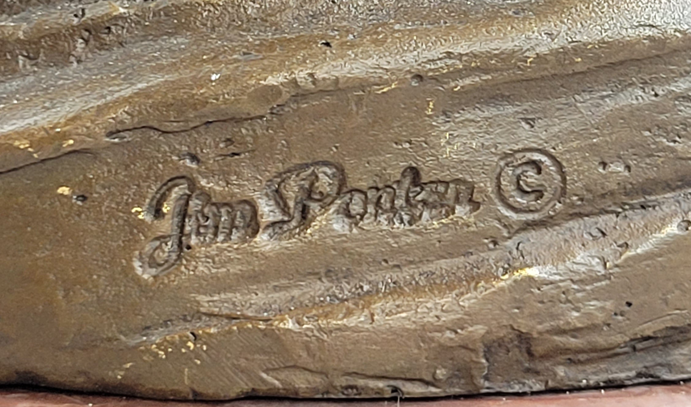 Bear with Fish in Mouth Bronze Metal Sculpture Statue Wildlife Decor Art Marble Base