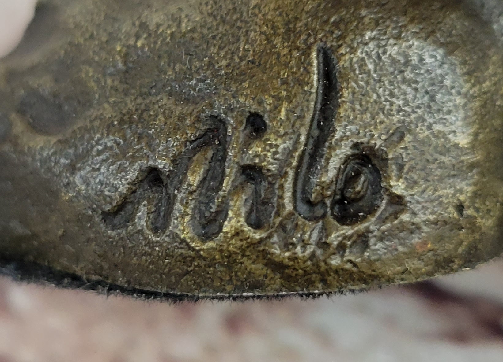 Hot Cast Bronze Bulldog Cute Puppy Pet Original Art Collectible Dog Art