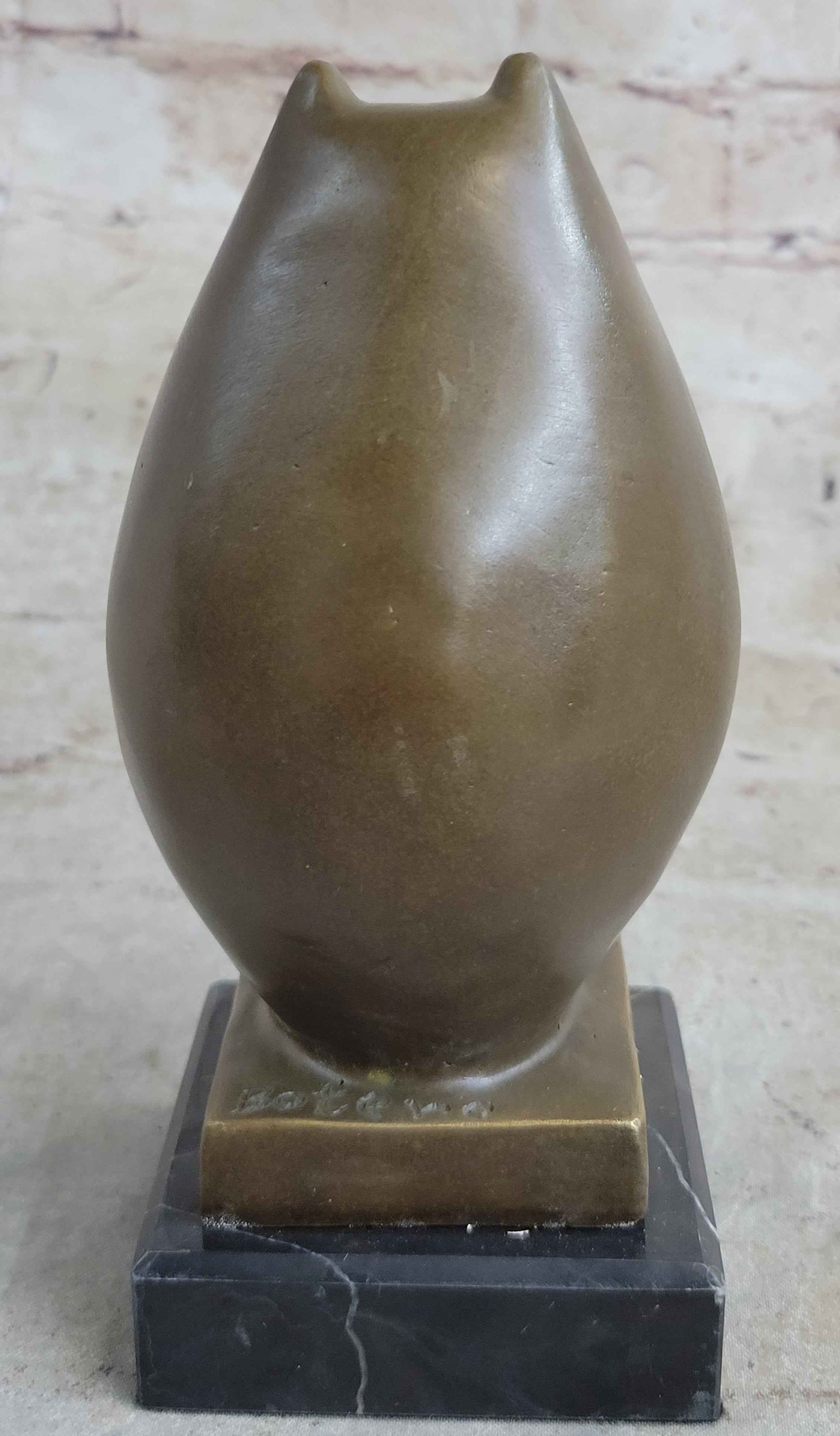 Handcrafted Detailed Hot Cast Cat by Botero Bronze Sculpture Statue Figure Sale