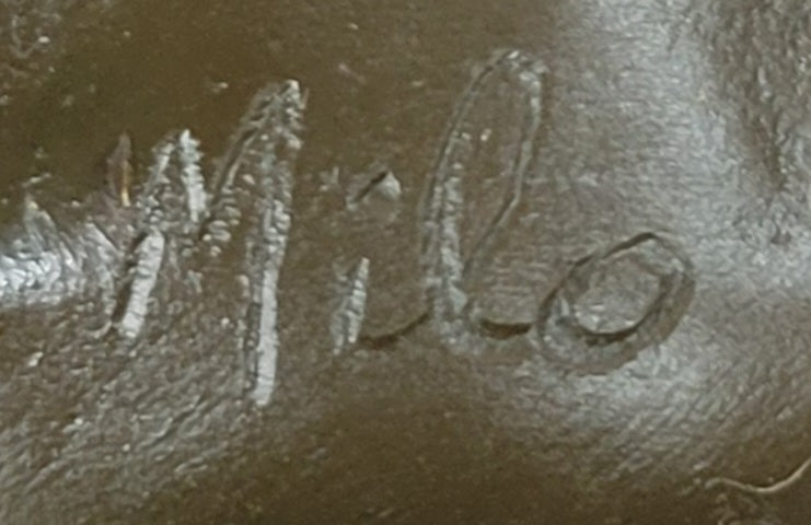 Vintage Japanese Chinese Asian Foo Dog Shishi Temple Guardian Bronze Lion Sale