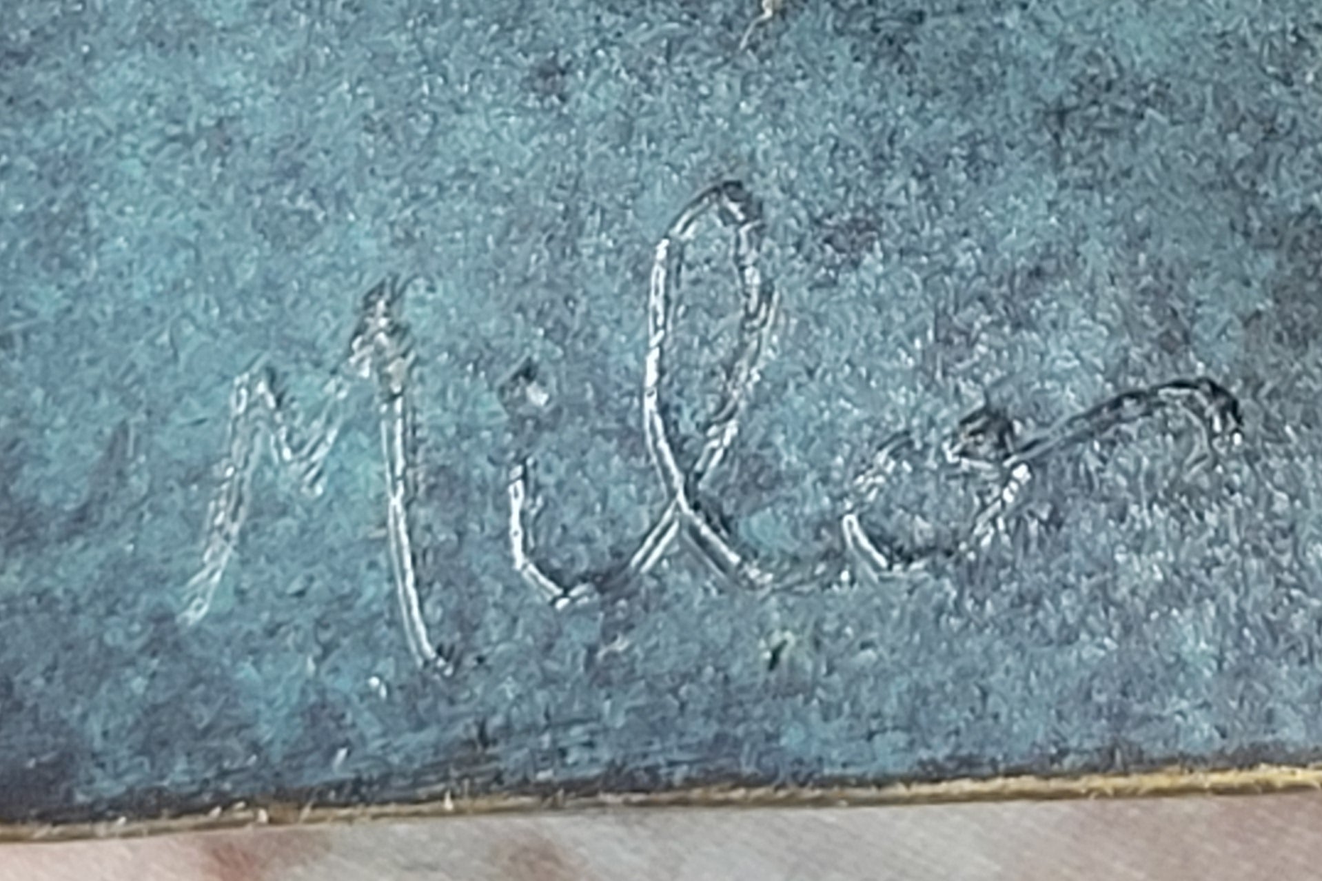 Golden Cheetah Big Cats Duo Running Bronze Sculpture on Marble Base by Milo