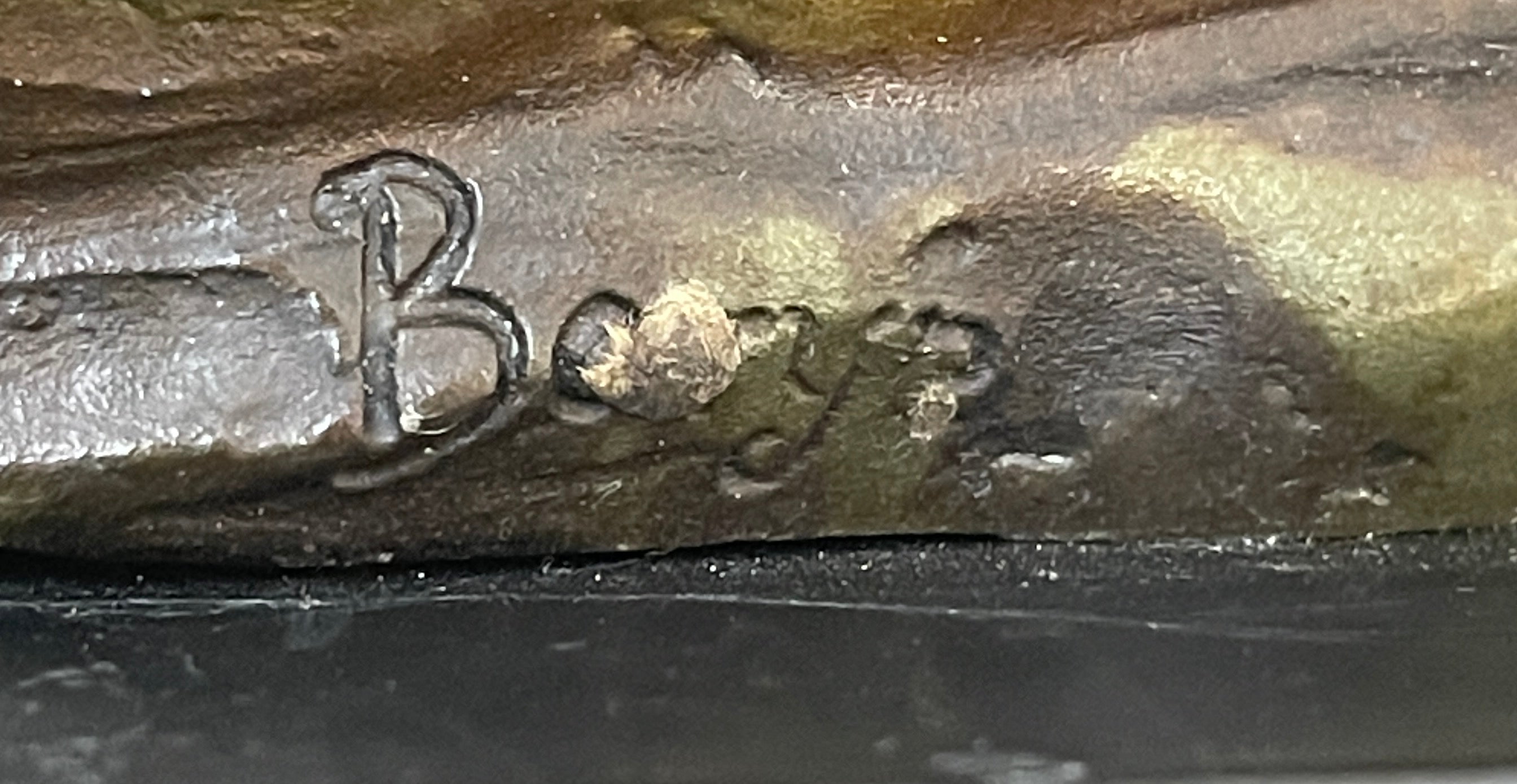 Antoine Louis Barye Antique Reproduction Tiger Bronze Hot Cast Sculpture Figure