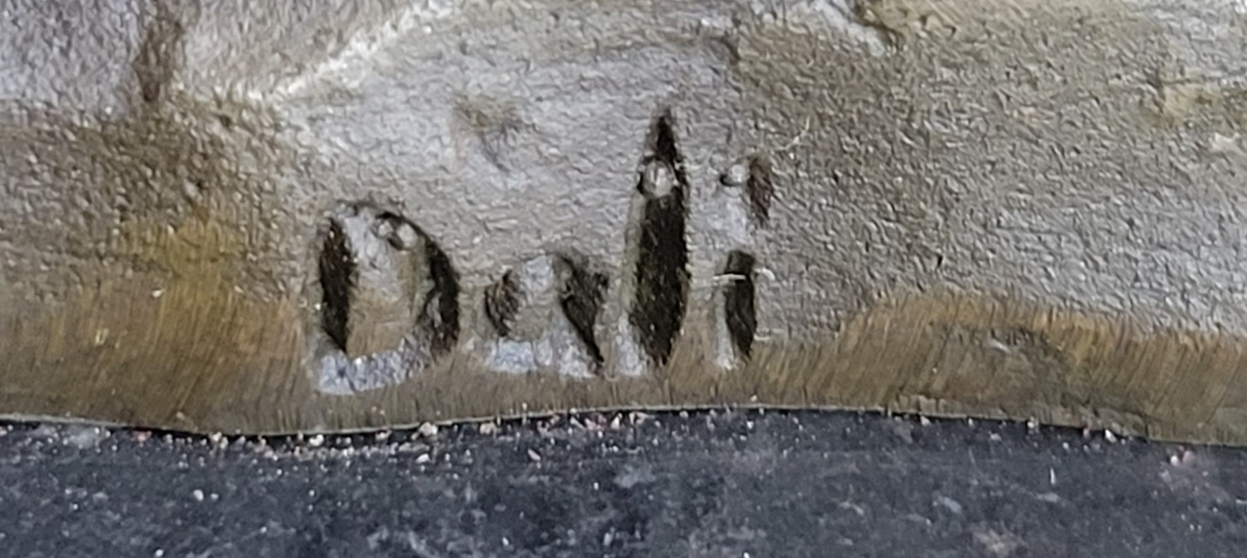 Rhinoceros Rhino Bronze Metal Handmade Statue Sculpture Modern Art 14" x 10"