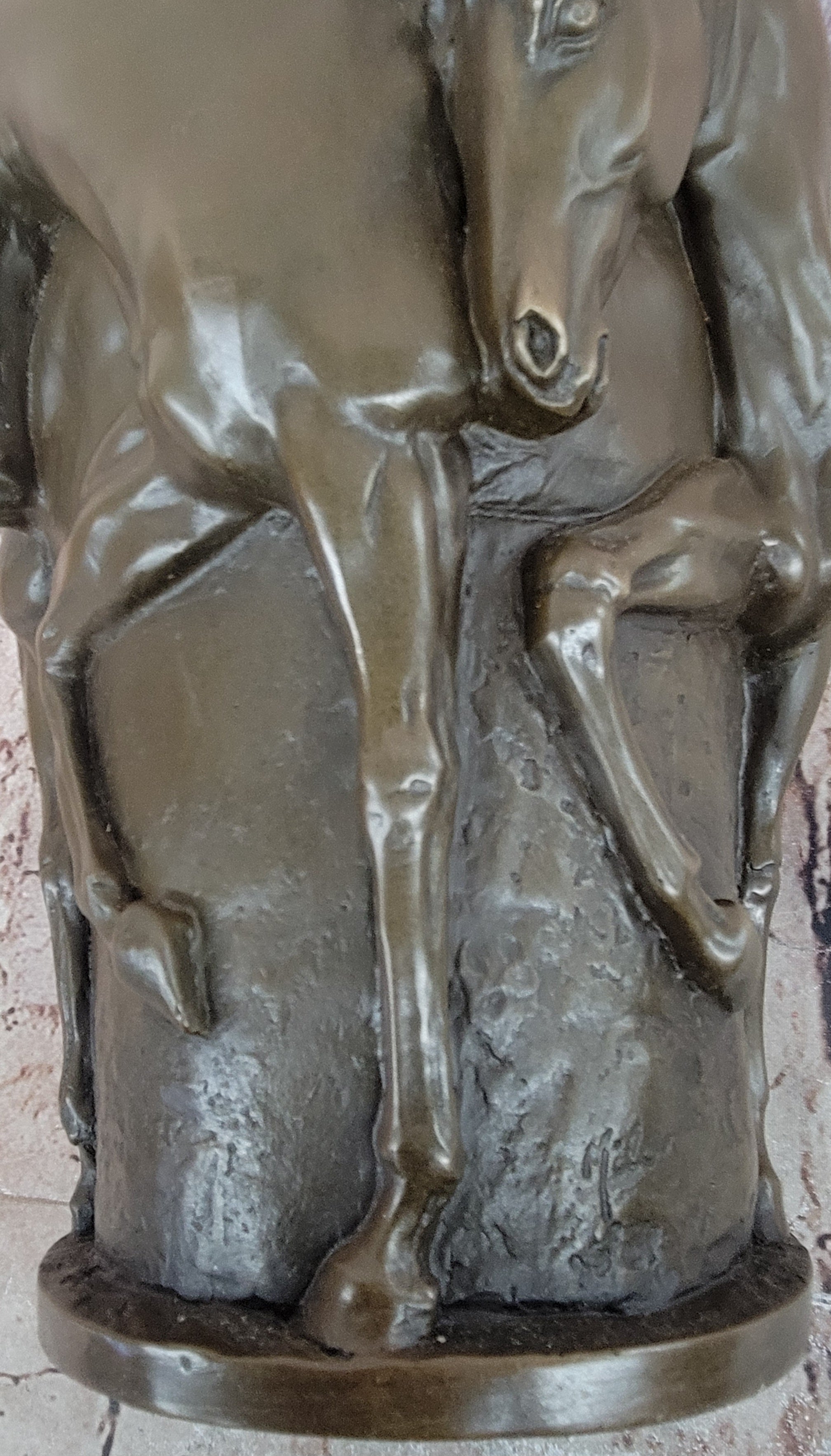 Trophy Horse Centerpiece Hot Cast by Lost Wax Horse Vase Bronze Sculpture Figure