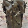 Trophy Horse Centerpiece Hot Cast by Lost Wax Horse Vase Bronze Sculpture Figure