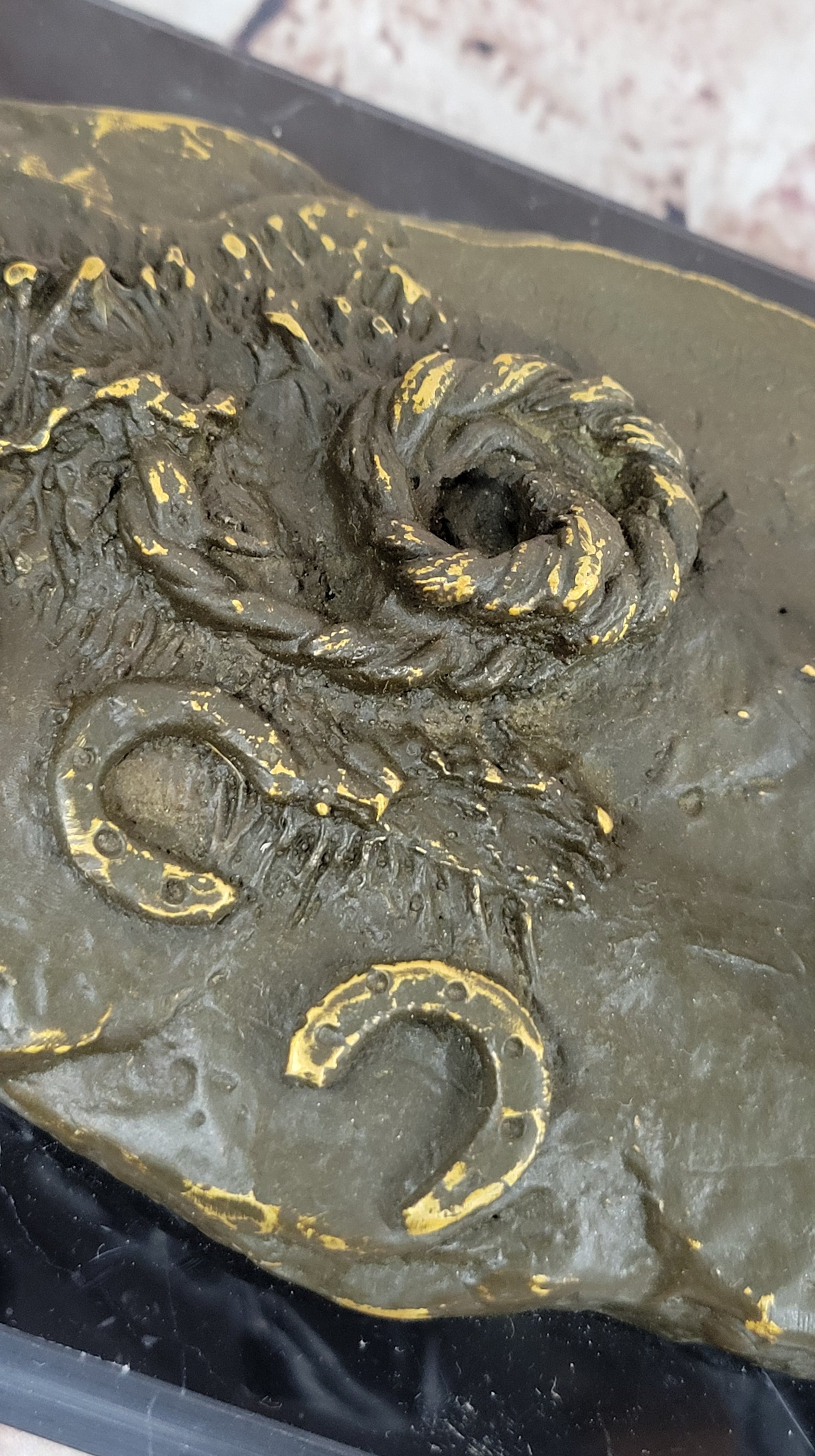 Bronze Cowboy on Horse Sculpture – Western Americana Art
