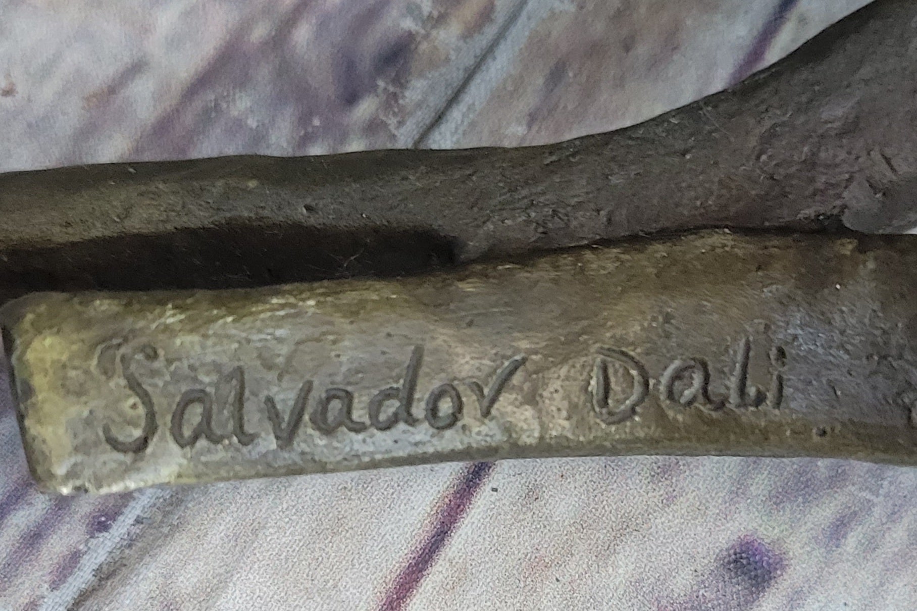 Salvador Dali Don Quixote On Horse Bronze Sculpture Statue Mythical Figure Art