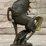 Signed Original Miguel Lopez Tang Horse Abstract Modern Bronze Sculpture Statue