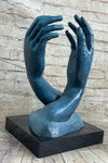 The Cathedral (1908) - Bronze Sculpture by Auguste Rodin - Hands - signed Statue