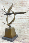 Flying Birds by Anthony de Francisci American Art Museum Bronze Sculpture