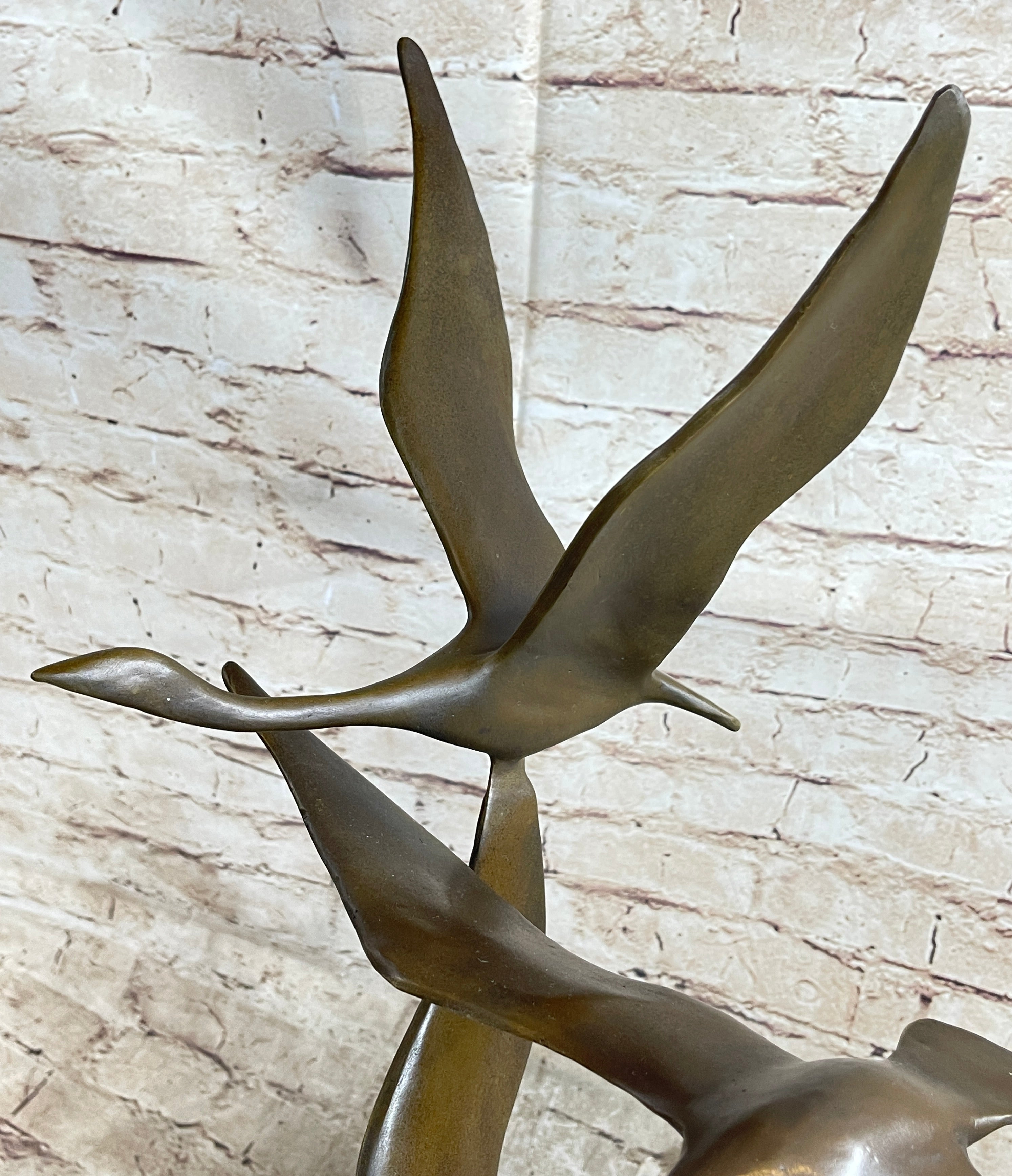 Flying Birds by Anthony de Francisci American Art Museum Bronze Sculpture