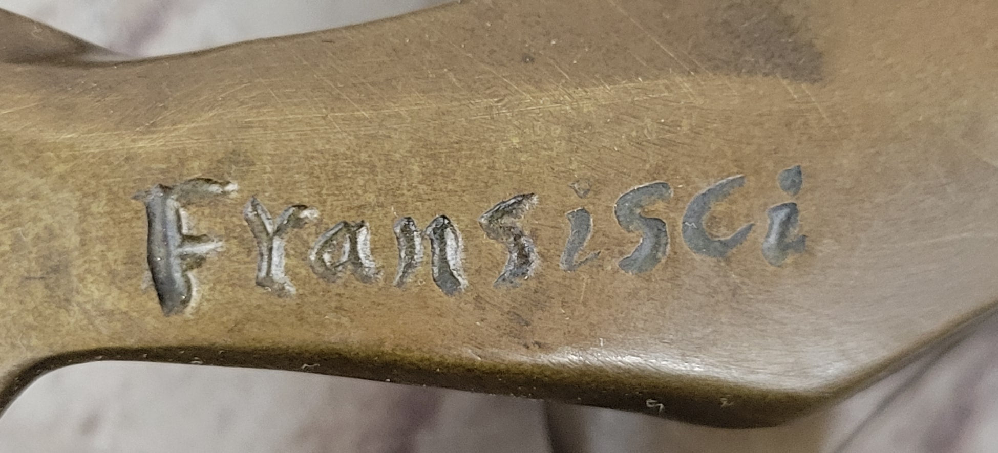 Geometric Modern Art Bronze Sculpture of a Lion Cougar Puma on Marble Base