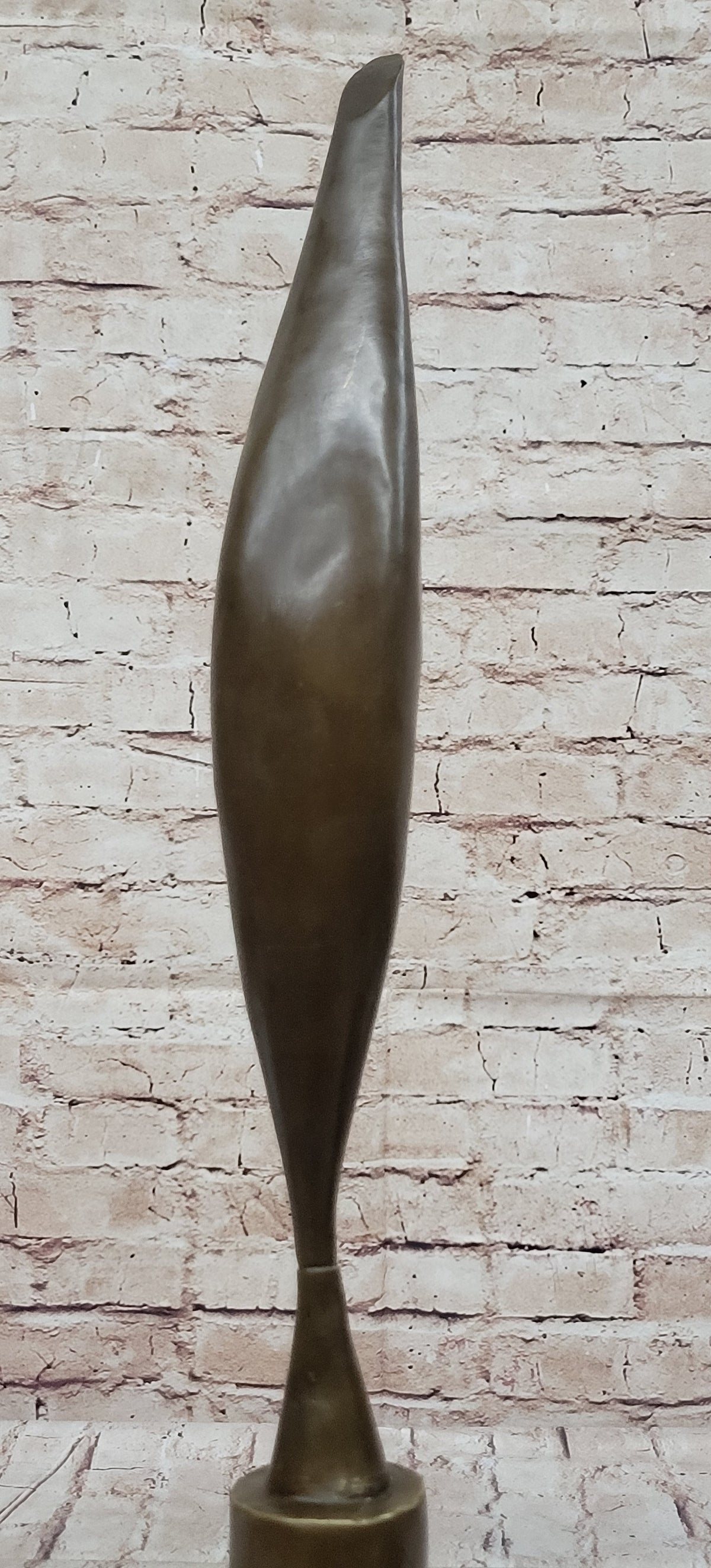 Bird in Space (1923) - Abstract Bronze Sculpture Statue by Constantin Brancusi
