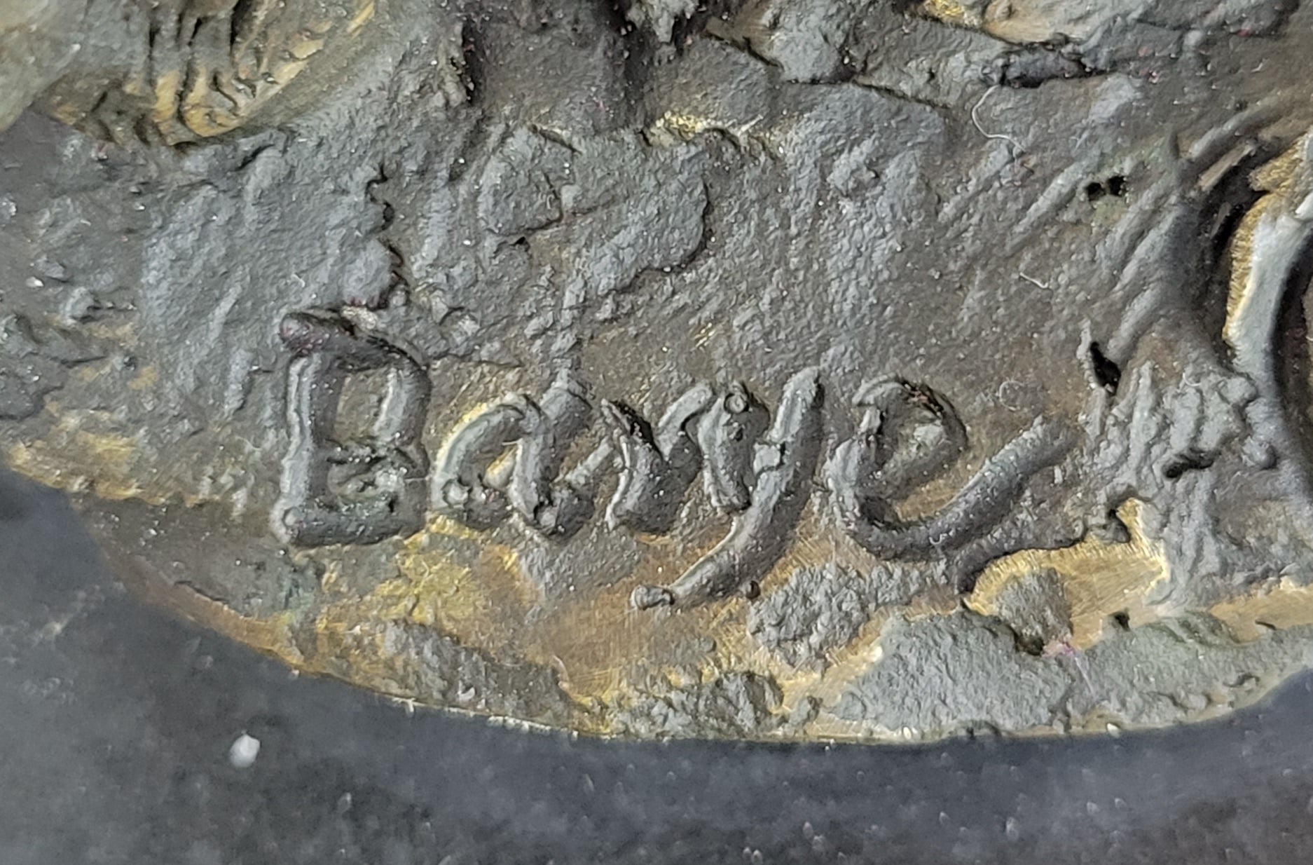 Art Deco HotCast Wild Pig Boar Farm Bronze Animal Statue Sculpture Figurine Gift