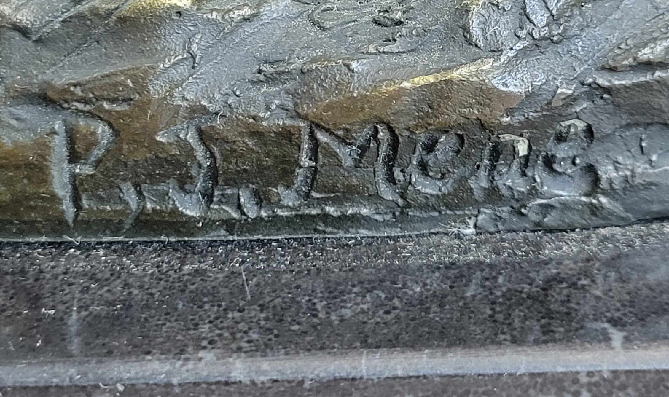 Rearing Horse on Hind Legs Bronze Sculpture Statue Equestrian PJ Mene Art Decor