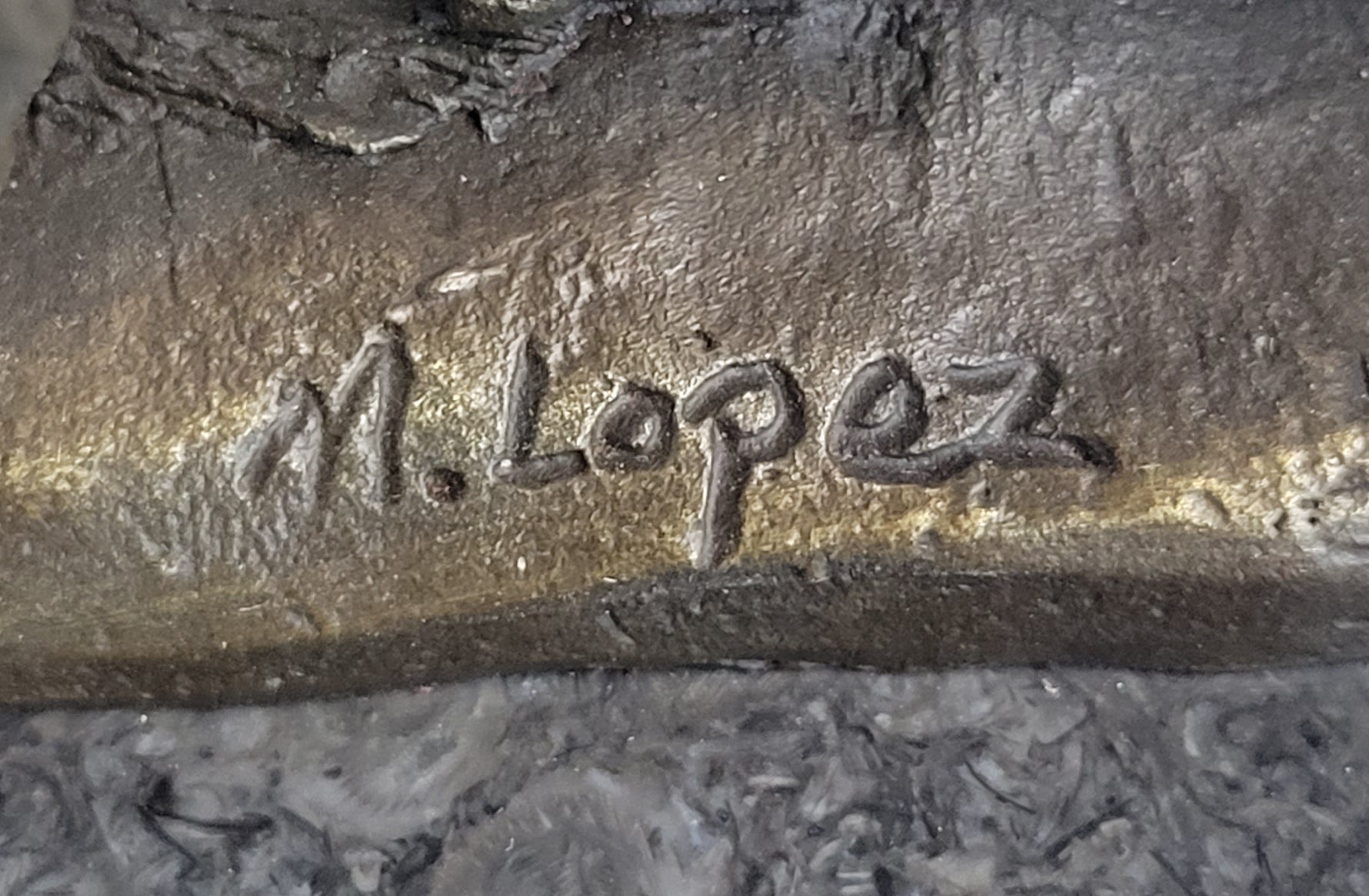 Horses Foal Equestrian Horse Lover Bronze Metal Sculpture Statue Figure Gift Decor Signed Art