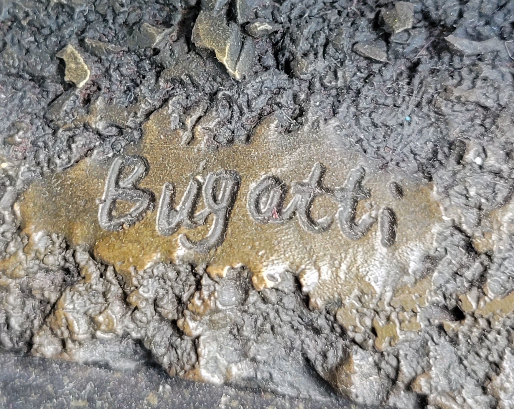 Two Trumpeting Elephants Bronze Metal Statue Sculpture Figure Decor on Marble Base